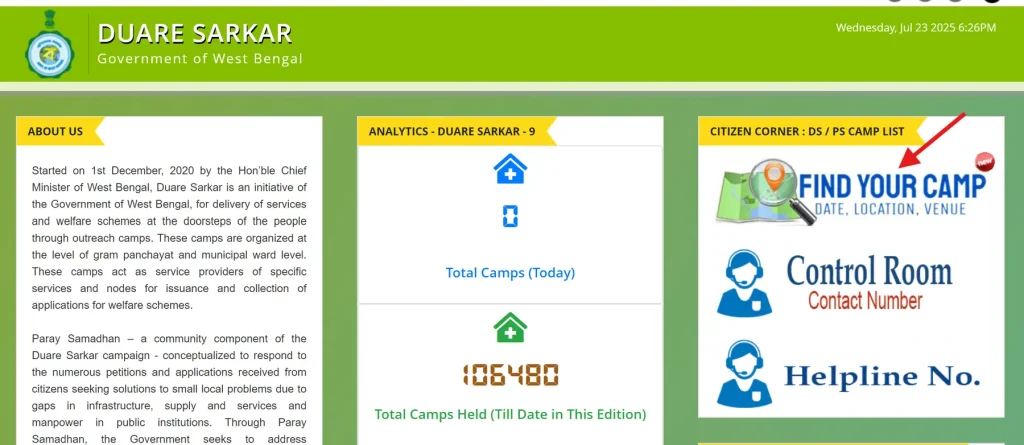 Find Camp Near Your Location